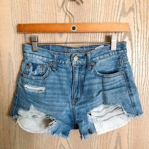 American Eagle Distressed Jean Shorts